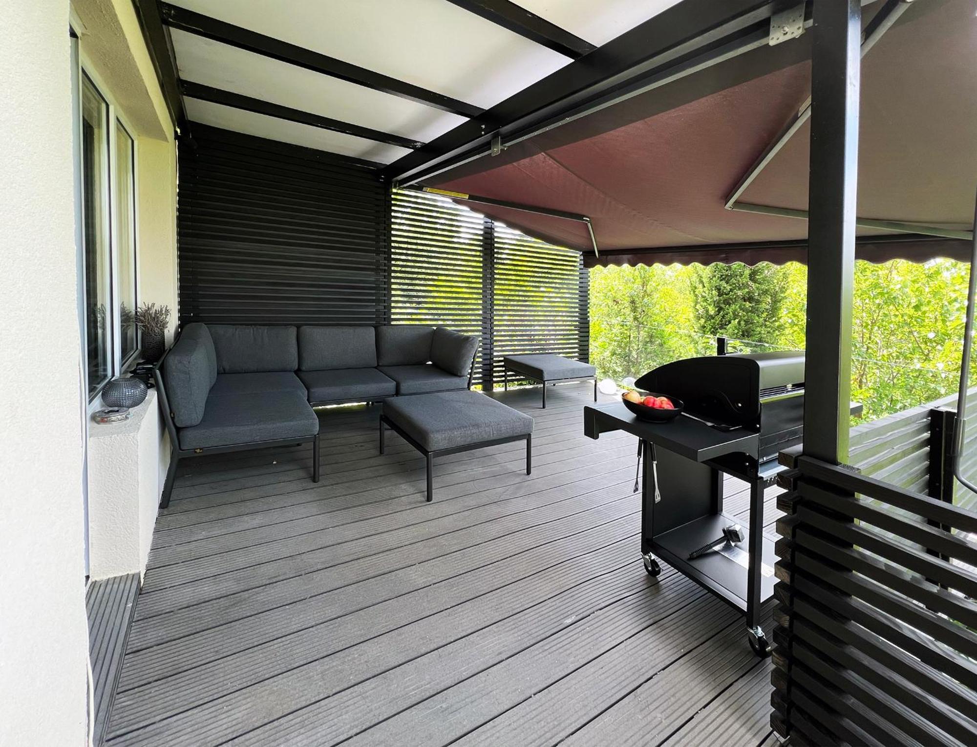 Pergola House In A Green Oasis With Fantastic View Apartment Petrovaradin Luaran gambar